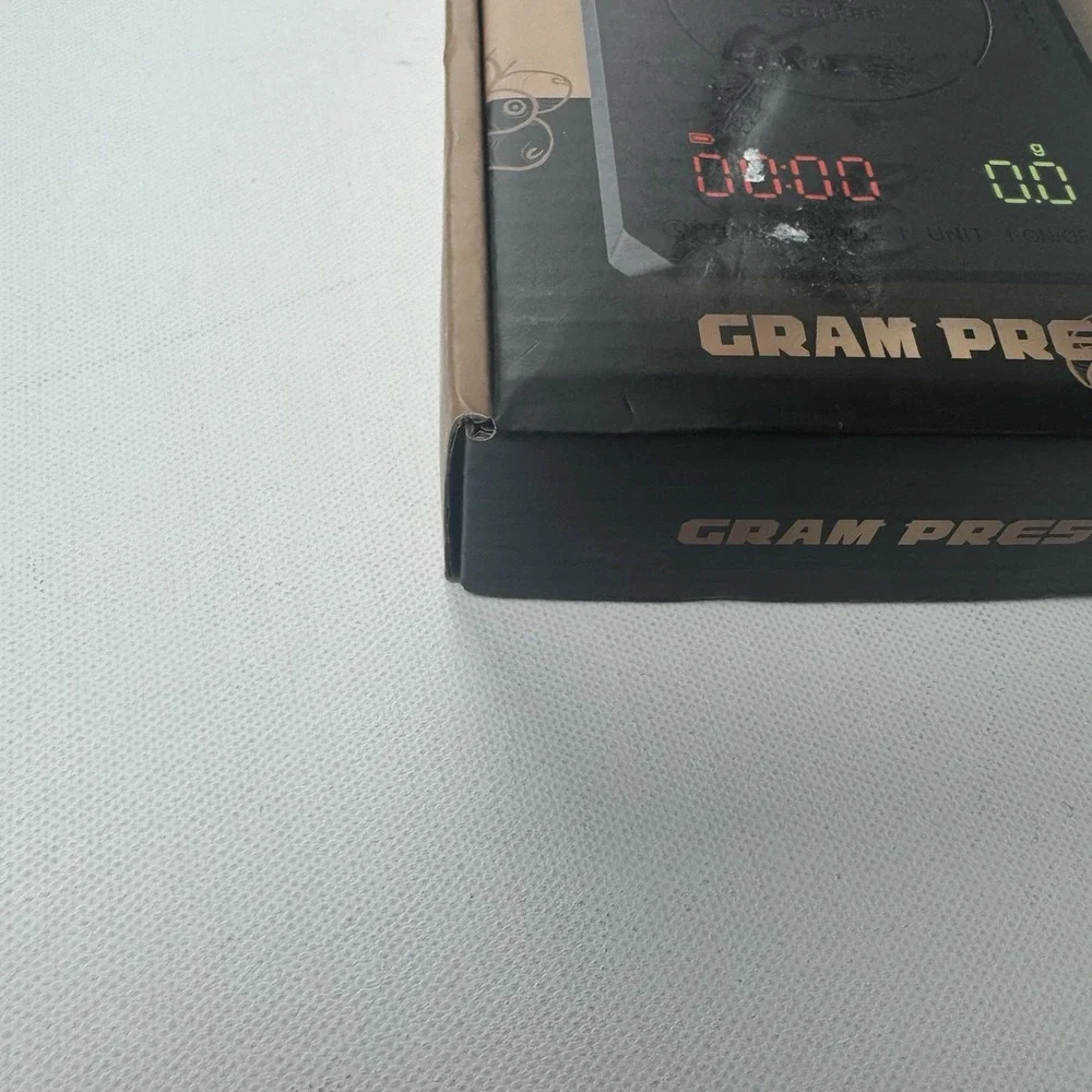 GRAM PRES Digital Coffee Scale CS-016 2000g Timer Pour Over Coffee New